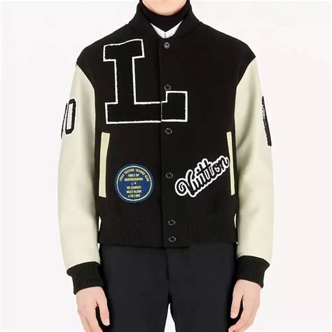 louis vuitton baseball jacket replica